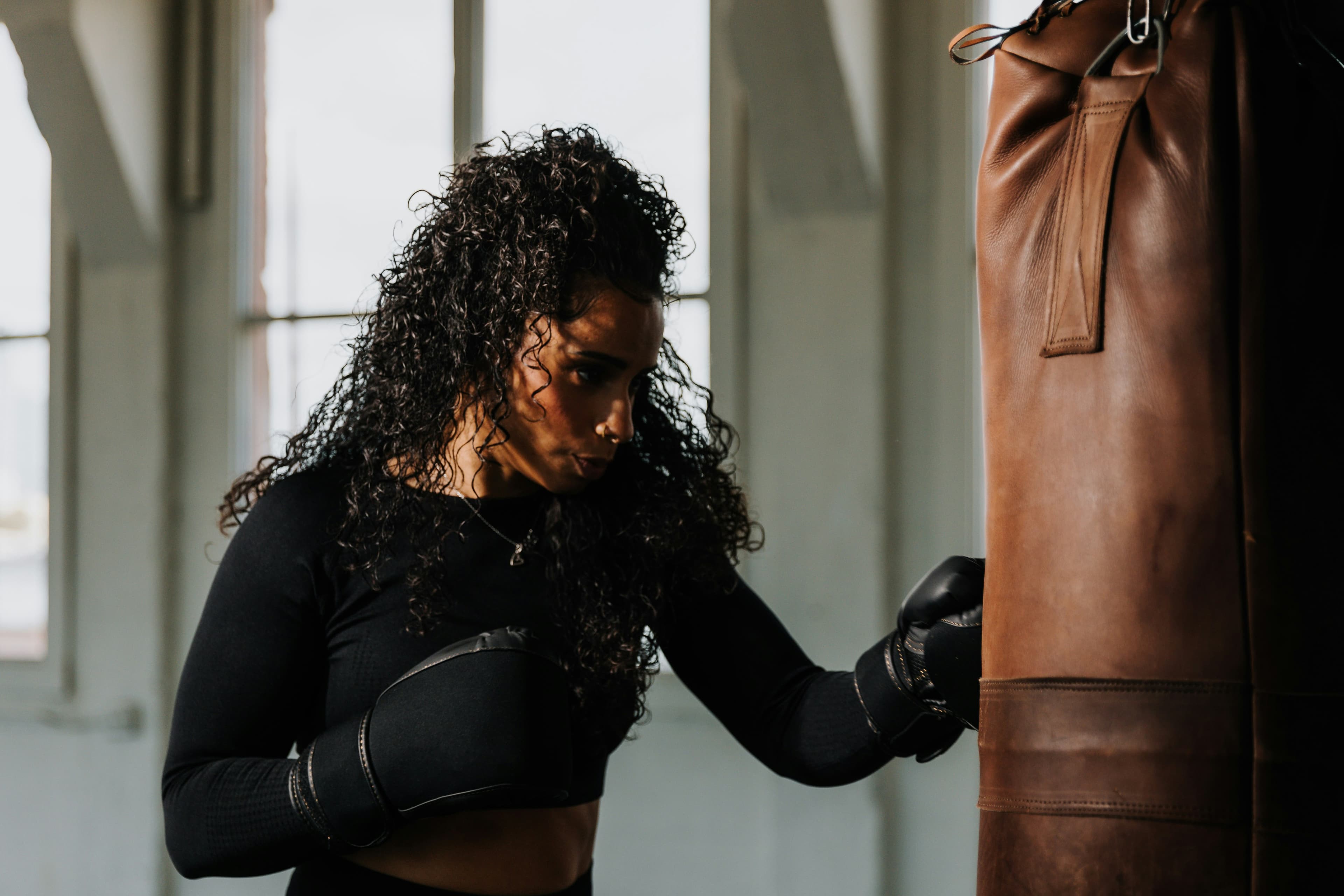 Lady Boxing